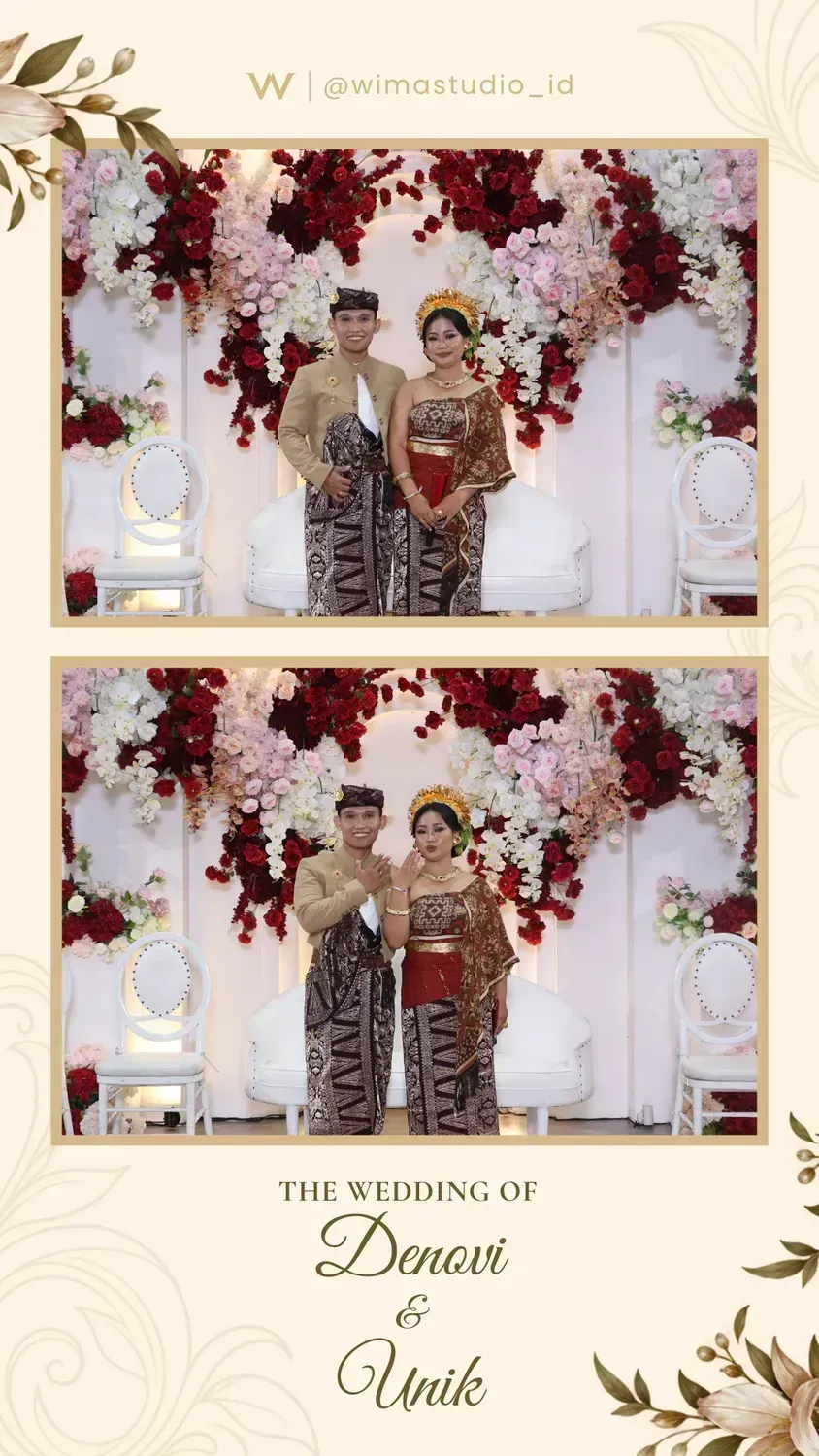 Frame photobooth Denovi Unik